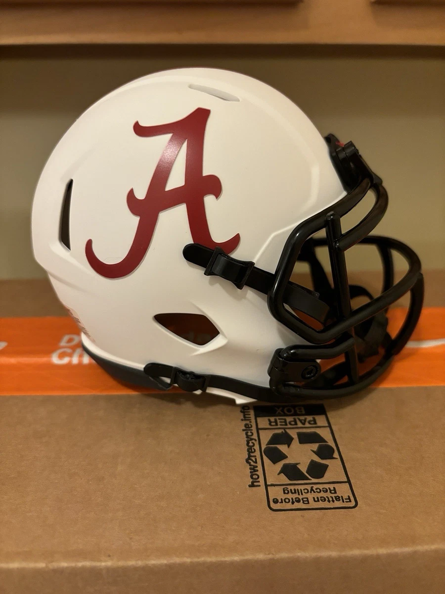 Alabama Crimson Tide White NCAA Helmets for sale | eBay
