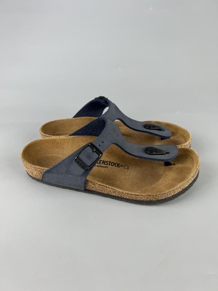 Women Birkenstock Flip Flops Navy 34
