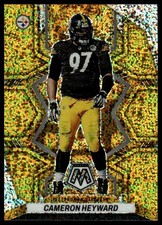 2022 Panini Mosaic #166 Cameron Heyward Sparkle Gold SSP