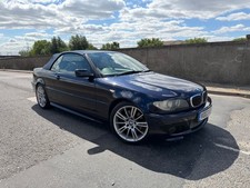 2003 BMW E46 330ci Sport Auto Cabriolet Petrol Blue 80000 Miles FSH