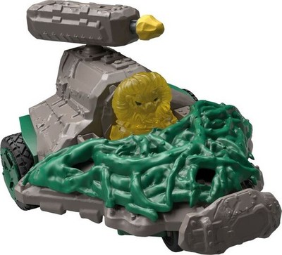 Schleich Eldrador Düsenjet Fahrzeug mit Mini Cretaure Dschungel dunkelgrün 42666