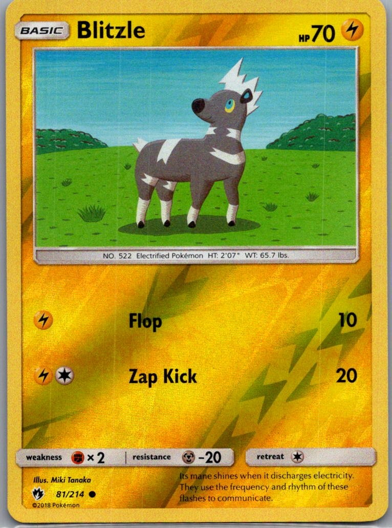 Blitzle Reverse Holofoil [SM8 - 81/214]