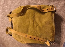 Früher Artillerie Rucksack von 1940 - Web Beriemung Wehrmacht Weltkrieg