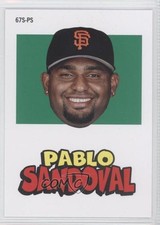 2012 Topps Archives 1967 Stickers Pablo Sandoval #67S-PS 0b0