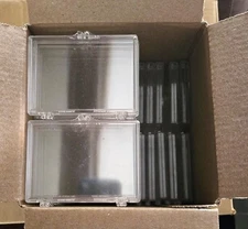 (40) 10 Count Sports Cards Plastic Snap Case Holders FREE SHIP