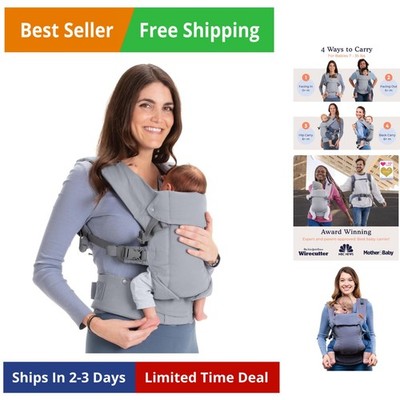 Gemini Baby Carrier from Newborn to Toddler - Certified Ergonomic