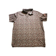 PUMA Men's Sport Lifestyle Golf Polo Short Sleeve, Size Large MATTR FLORAL