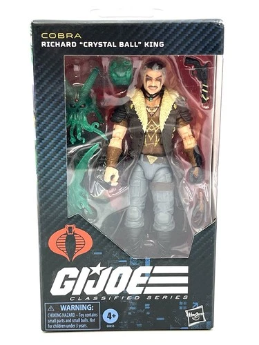Hasbro G.IJoe Classified Series Richard Crystal Ball King Boxed 6 Inch #159