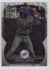 2023 Bowman Draft Chrome Sparkle Refractor Kendall George #BDC-190 ib6