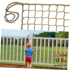 Safety Rope Net Kids Pet Stairs Balcony Railings Protection Rope 3.3X6.6ft
