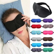 3D Sleeping Eye Mask Block Out Light Sleep Aid Eye Mask Portable Eye Patch Soft