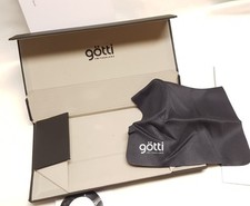 Götti Switzerland Etui Hartschalte Schwarz + Tuch    *Neu*