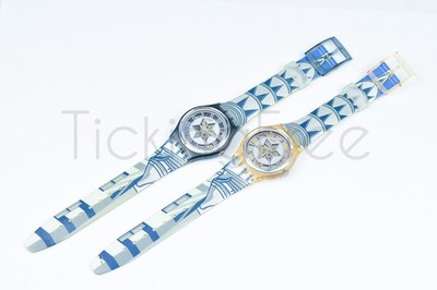 Swatch Prototype 1994 - GP109-GP109P1 - Decoscraper + Var - Neu