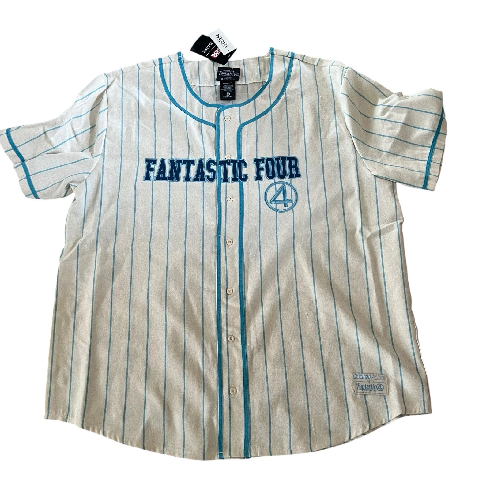 Marvel The Fantastic Four: First Steps Baseball Jersey