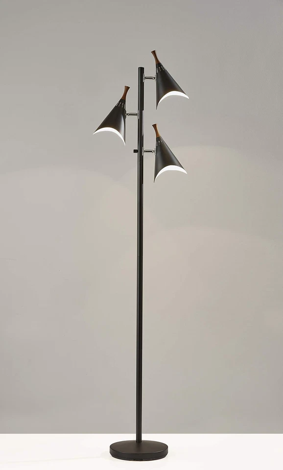 Lámpara de árbol Draper 3236-01, roja Foto 4 de 4