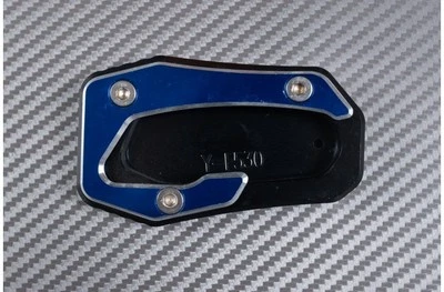Elargisseur de Béquille Bleu en Alu Anodisé Pour YAMAHA TMAX 560/TECHMAX 2022-25 - Photo 1/2