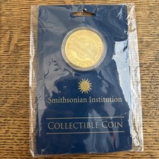 Smithsonian Institute Orville & Wilbur Wright Flyer Coin Air Space Airplane IOP