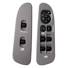 56049805AB Master Power Window Switch Driver  Passenger Side with Bezel Taupe
