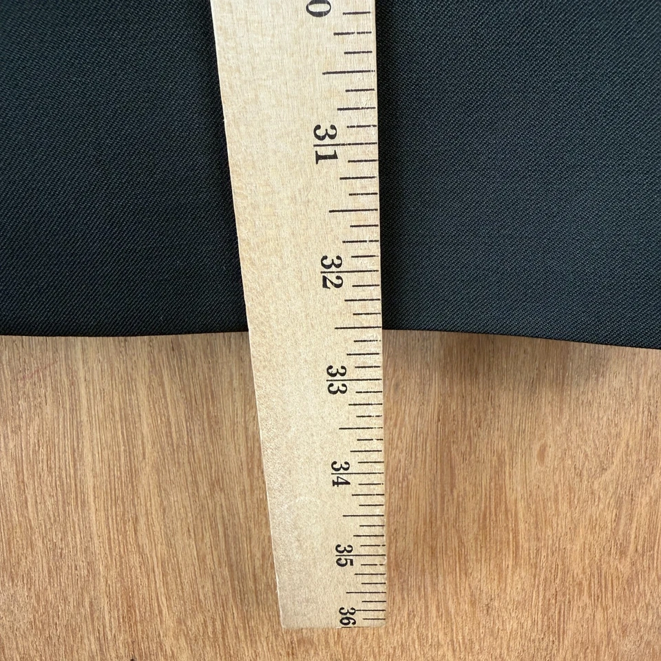 Hart Schaffner Marx Suit Mens 42R Green 2 Button Gold Trumpeter Wool Pants 36x28 - Image 4 of 4