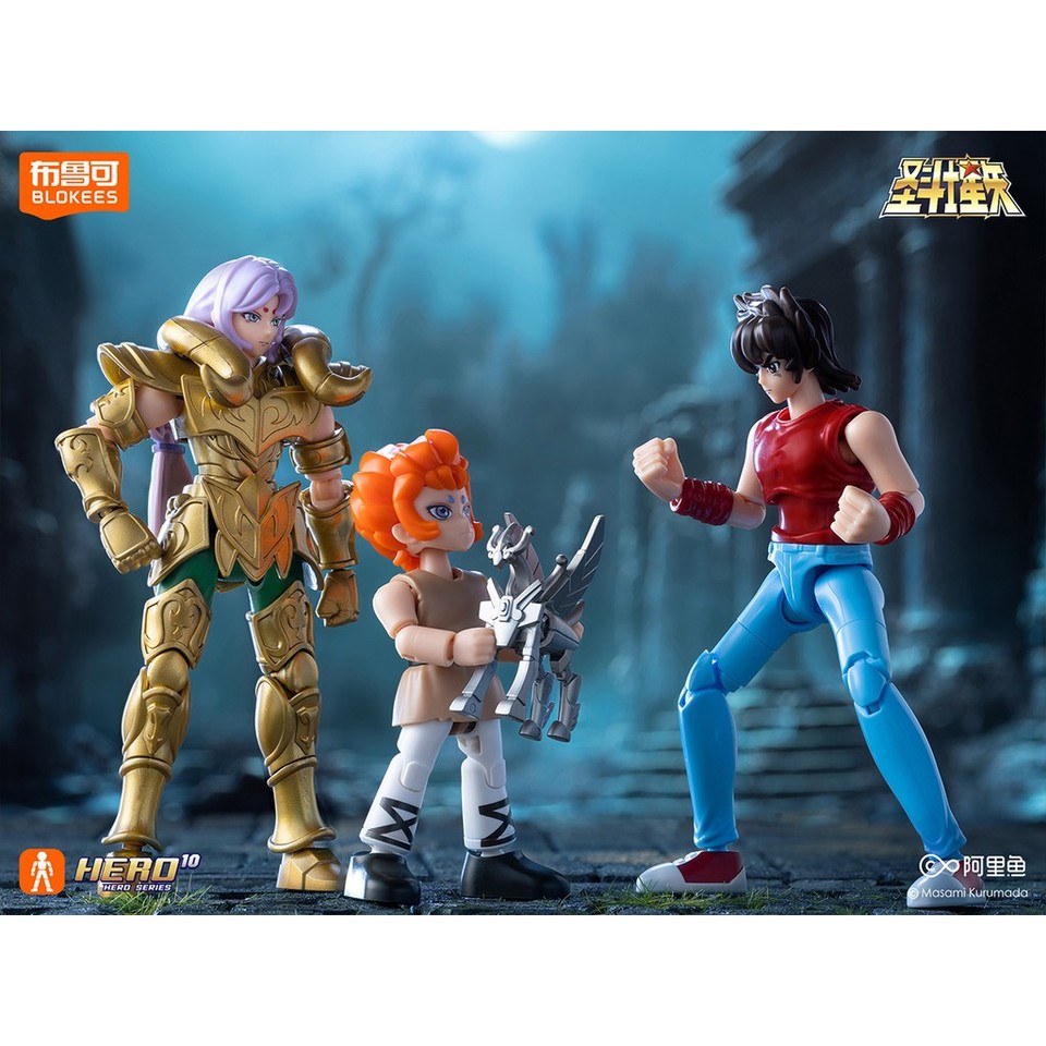 HiPlay Saint Seiya - Constellation Edition Series 1: Sagitarius's Trust 75001 - Juego completo de figuras de acción de caja ciega HiPlay Saint Seiya - Constellation Edition Series 1: Sagitarius's Trust 75001 - Juego completo de figuras de acción de caja ciega