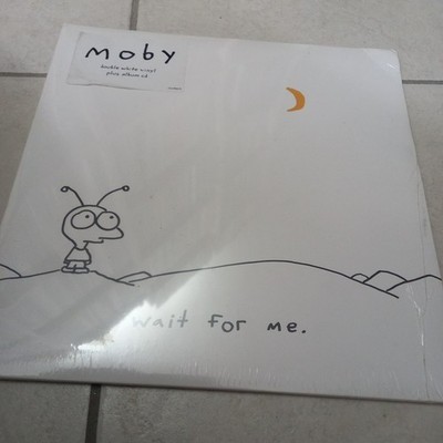 Moby (Wait For Me) Double White Vinyl + CD Neu Sealed 2009 Little Idiot