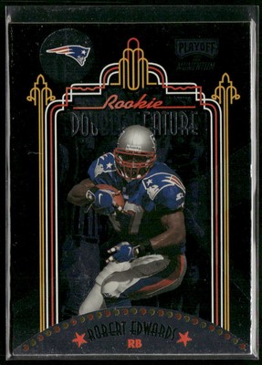1998 Playoff SSD Momen. #7 Robert Edwards Chris Fuamatu-Ma'afala RC Double Feat