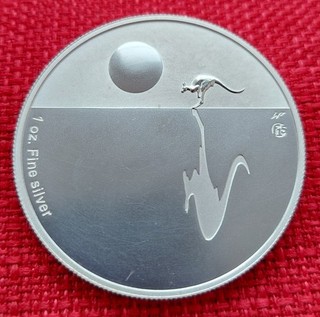 1 Unze oz Silber 2010 Kangaroo at Sunset Privy Mark F15 Fabulous 15 RRR