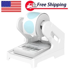 Thermal Label Printer Holder for Rolls&Fanfold Label For Dymo Zebra Rollo Beeprt