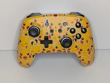 Nintendo Switch Pikachu Pokémon Wired PowerA Controller - Tested & Working
