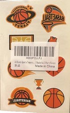 Kids Sport Tattoos Lot 6 Pks/24 Each Pack 144 Total Tats Party Free Shipping