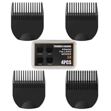 Professional Guide Comb Fit Cutting Guider for Manscaped 3.0, 4 Pack