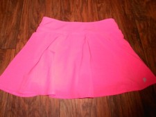 Prince girls skirt skort size L large 14 athletic tennis MINT cond PINK
