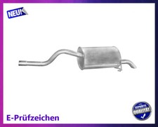 Endschalldämpfer Renault Clio II 2 1.4 55KW Auspuff Endtopf