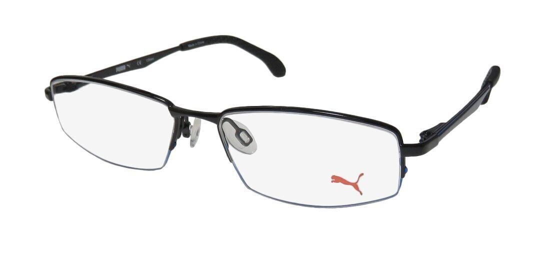PUMA PU15427 BK 49-15-135 Eyeglass Frames with Flex Hinges | eBay
