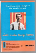 Philips Colour TV Walter Duran & Alexander Graham Bell Association For Deaf Ads