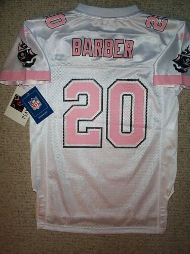 ($55) Tampa Bay Buccaneers Bucs RONDE BARBER nfl Jersey Youth *GIRLS* (L-LARGE) - Picture 1 of 3