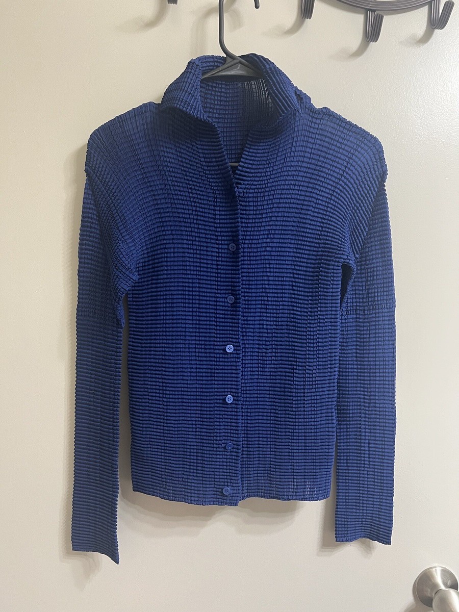 s*e様 Issey miyake long sleeve shirt ISSEY MIYAKE ◇ Long sleeve shirt / L / Linen / GRY / Solid