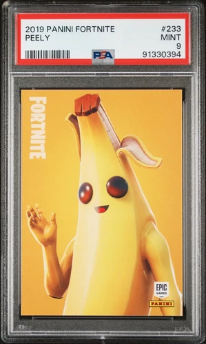2019 Panini Fortnite Series 1 Peely #233 PSA 9 Mint