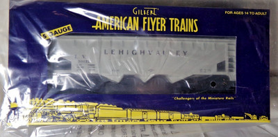 American Flyer 1919191 Lehigh Valley 3 Bay Hopper / S Gauge / MIB