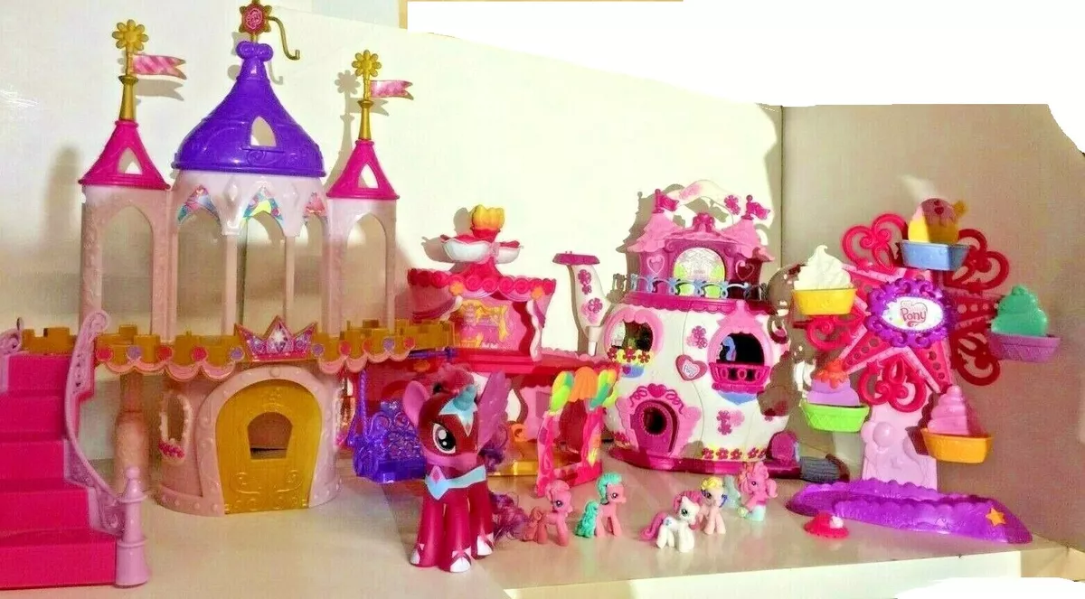 My Little Pony Ponyville LOT Equestria Wedding Castle Pony