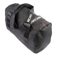 Recaro Fashion Black Straps Racing Logo Fabric Handbag Traveling Bag Eisure Bag