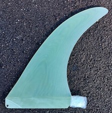 TERRAMAR SURFCO 8.5" GREENOUGH 4A NO LOGO  SURFBOARD FINS ALL GLASS CNC