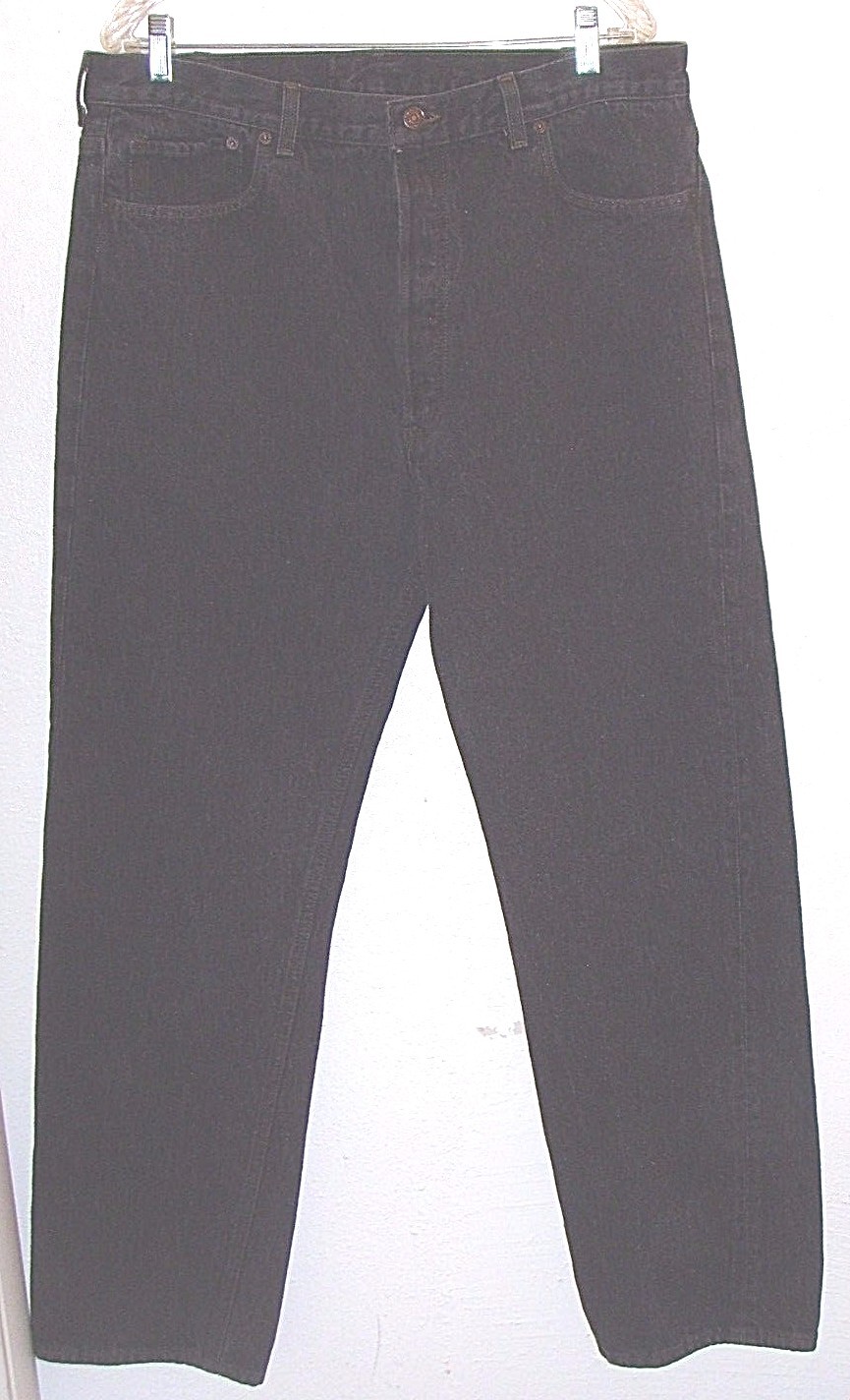 Levi's Men's 40 X 32 black 501 jeans Gem