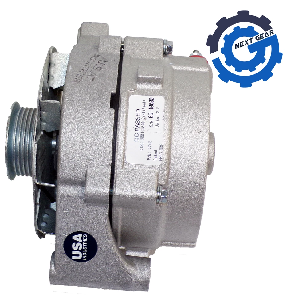Alternador Motorcraft 88-91 Ford Taurus Mercury Sable 7742-12 remanufacturado OEM Foto 3 de 4