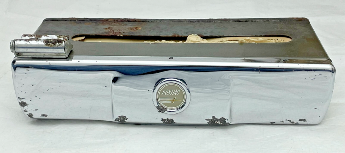 NOS GM Pontiac Accessory Tissue Dispenser 1963 – 1964 Complete