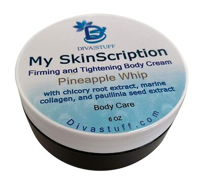 Firming and Tightening Body Cream. Pineapple Whip Scent With Chicory Root Extrac