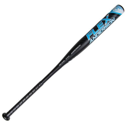 Batte de softball en alliage flexible Anderson une pièce slowpitch édition limitée bleu glacier - Photo 1 sur 7