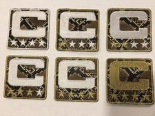 PYTHON SNAKE Captain C Patch for Jersey Football Hockey Soccer Baseball RARE