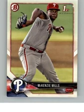 2018 Bowman McKenzie Mills BP87 Prospects Philadelphia Phillies