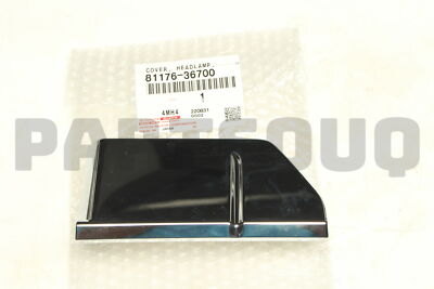 雅制作提灯 新品未使用 8117636700 Genuine Toyota COVER HEADLAMP 81176-36700 | eBay